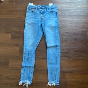Levi straight leg jeans